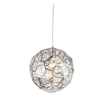 Pendant Lamp ORION 1×E27/40W/230V Polished Chrome