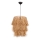 Pendant lamp TASSEL 1xE27/40W/230V raffia