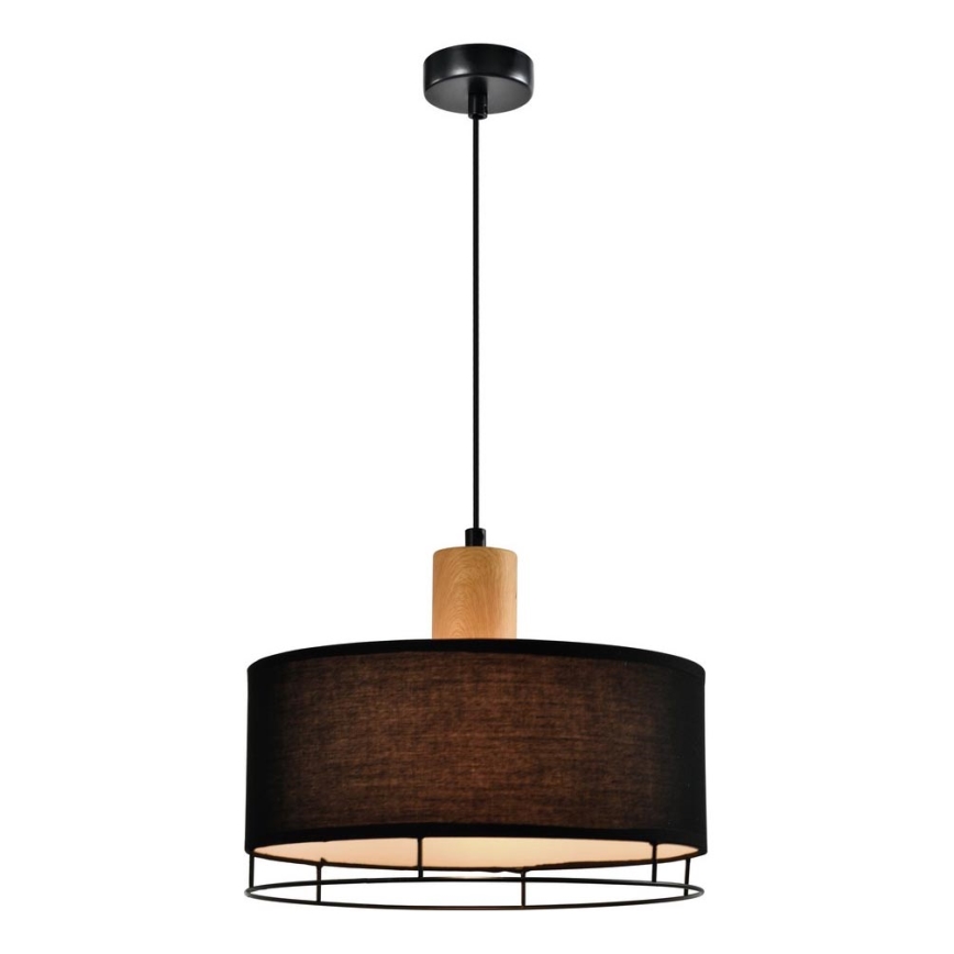 Pendant Light ARDI 1xE27/40W/230V Black/Brown