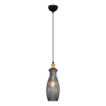 Pendant Light BOTTLE 1xE14/4W/230V Smoke