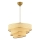 Pendant Light COUPER 1xE27/60W/230V beige/gold