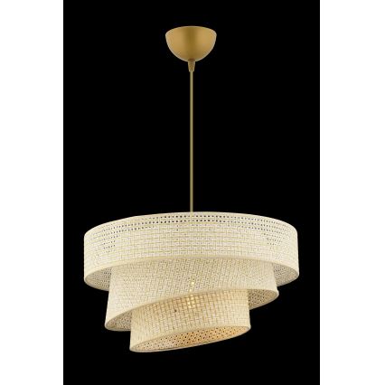 Pendant light COUPER 1xE27/60W/230V cream