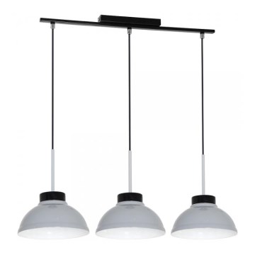 Pendant light FACTOR GREY 3xE27/60W/230V