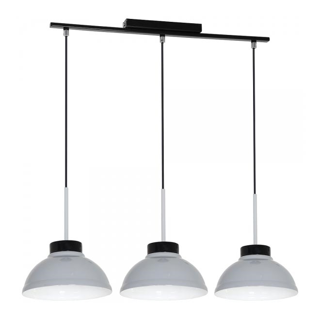 Pendant light FACTOR GREY 3xE27/60W/230V
