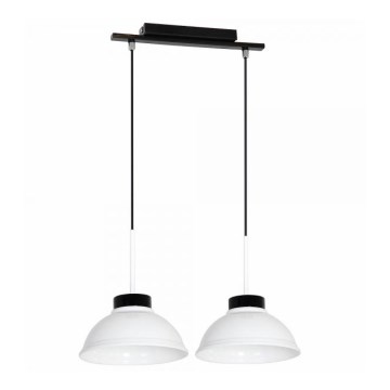 Pendant light FACTOR WHITE 2xE27/60W/230V