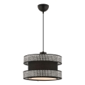 Pendant light HALO 1xE27/60W/230V black/gray