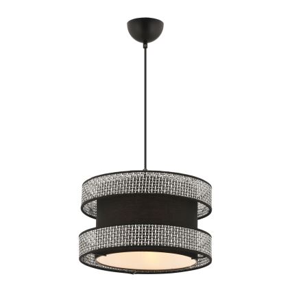 Pendant light HALO 1xE27/60W/230V black/gray