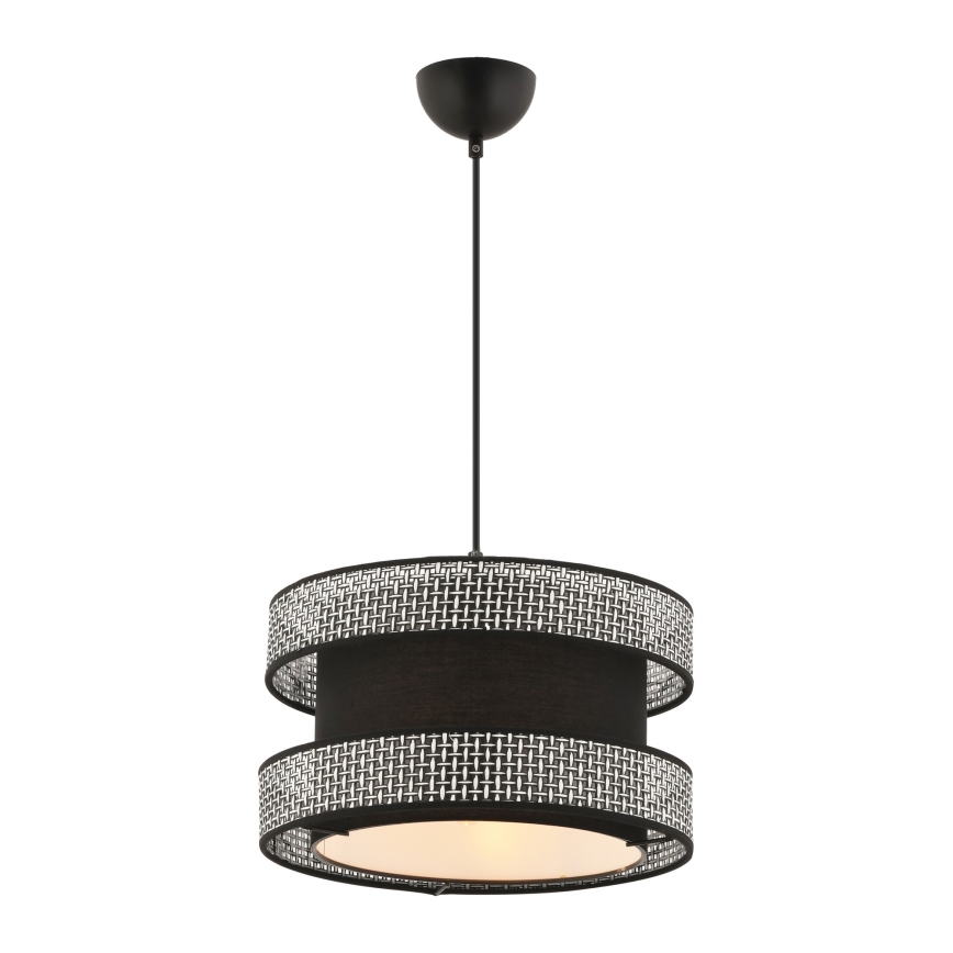 Pendant light HALO 1xE27/60W/230V black/gray