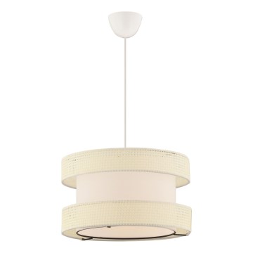 Pendant Light HALO 1xE27/60W/230V cream
