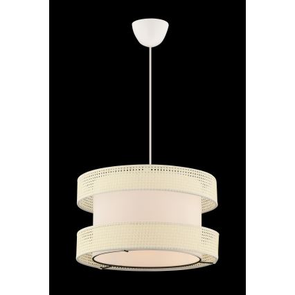 Pendant Light HALO 1xE27/60W/230V cream