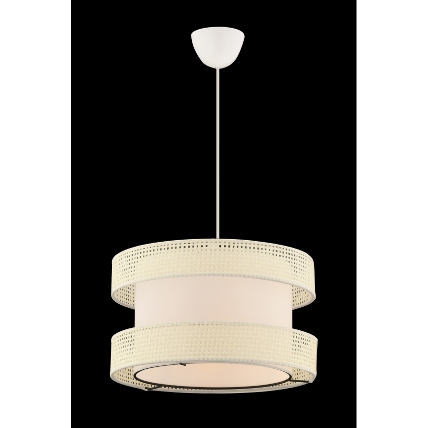 Pendant Light HALO 1xE27/60W/230V cream