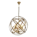 Pendant light IRONBALL 6xE27/40W/230V gold