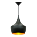 Pendant light MODERN E27/60W black