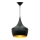 Pendant light MODERN E27/60W black