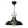 Pendant light on cable AYD 1xE27/40W/230V black/gold