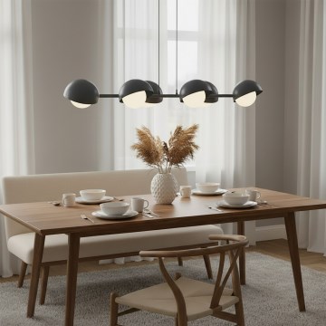 Pendant light on cable BOOM 6xG9/8W/230V black