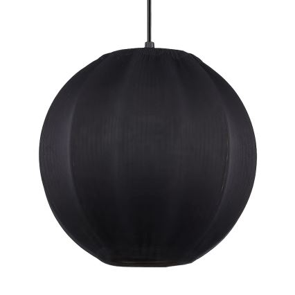 Pendant light on cable DANA 1xE27/15W/230V Ø 25 cm black