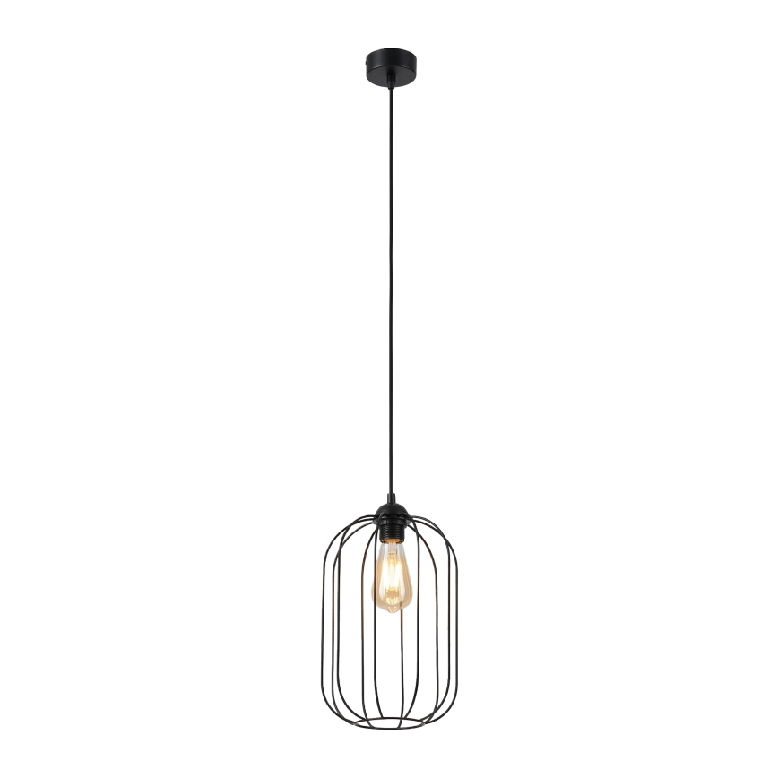 Pendant light on cord DESTELLO 1xE27/15W/230V Ø 21 cm black