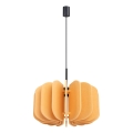 Pendant light on cord MULA 1xE27/15W/230V, diameter 45 cm, yellow