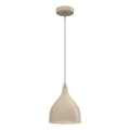 Pendant light on cord NOAK CLASSIC 1xE27/15W/230V beige