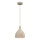 Pendant light on cord NOAK CLASSIC 1xE27/15W/230V beige
