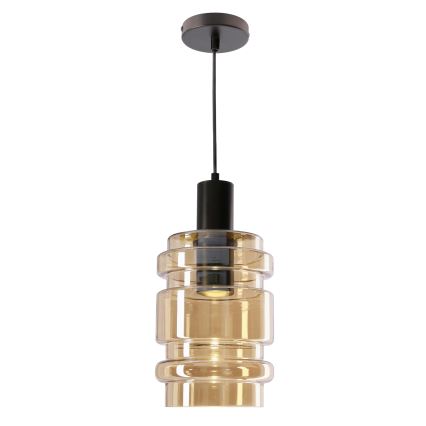 Pendant Light RADON 1xE27/40W/230V Smoky Beige