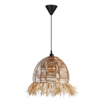 Pendant light RUYO 1xE27/40W/230V brown