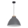 Pendant light SKAL 1xE27/60W grey