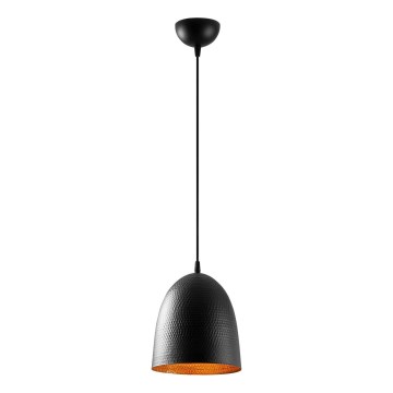 Pendant Light TATTOO 1xE27/40W/230V, Ø 20 cm, Black
