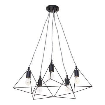 Pendant light TREKANT 5xE27/60W