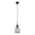 Pendant light with cord SOPHIA 1xE14/10W/230V black/green/smoky beige