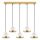 Pendant light YILDO 5xE27/40W/230V white/gold