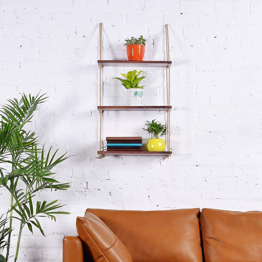 Pendant shelf 120x60 cm spruce