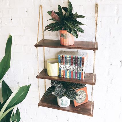 Pendant shelf 120x60 cm spruce
