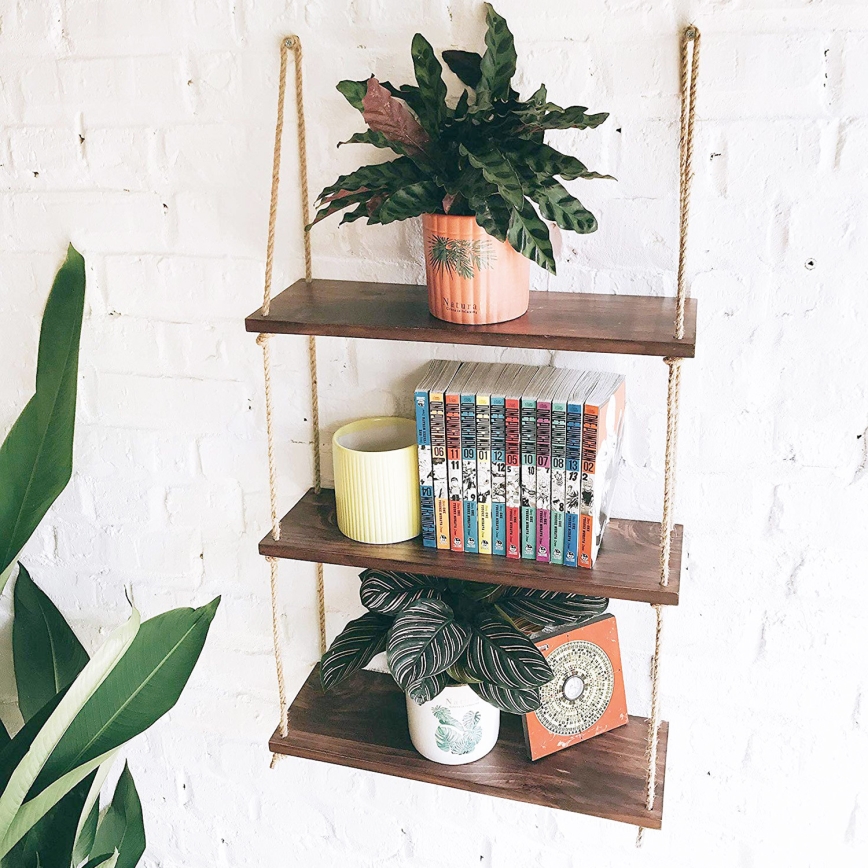 Pendant shelf 120x60 cm spruce