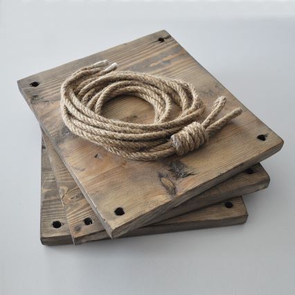 Pendant shelf 90x25 cm spruce