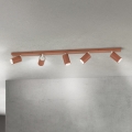 PENN Spotlight 5xGU10/13W/230V, Brick red