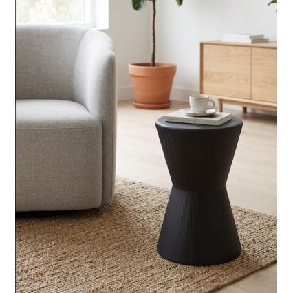 PETIT side table, Ø 29 cm, black