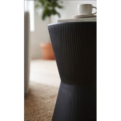 PETIT side table, Ø 29 cm, black