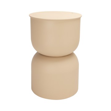 PETIT side table, Ø 31 cm, beige