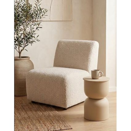 PETIT side table, Ø 31 cm, beige