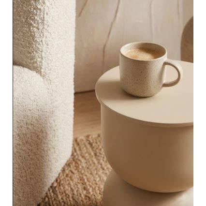 PETIT side table, Ø 31 cm, beige