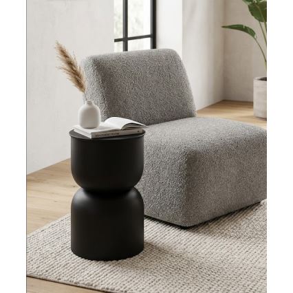 PETIT side table Ø 31 cm, black