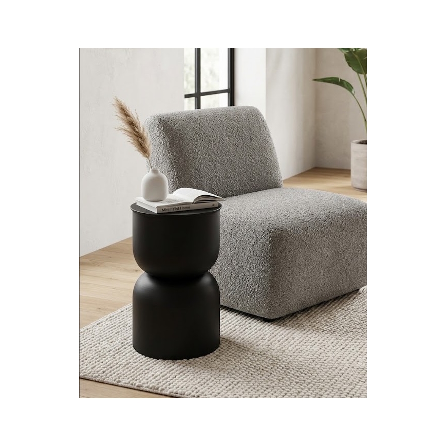 PETIT side table Ø 31 cm, black