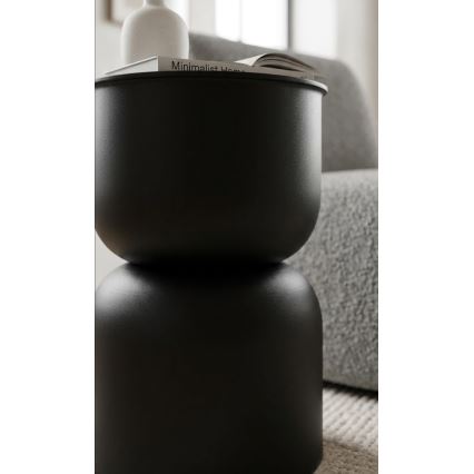 PETIT side table Ø 31 cm, black