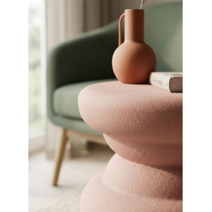 PETIT Side Table, Ø 31 cm, Pink