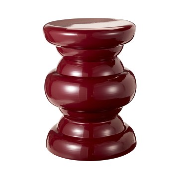 PETIT side table, Ø 31 cm, red