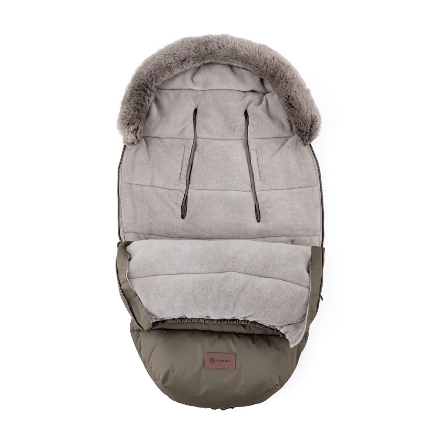 PETITE&MARS - 4-in-1 COMFY Baby Footmuff Mocha Mousse
