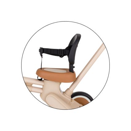 PETITE&MARS - 4-in-1 DRIFT Children's Tricycle, Desert Sand
