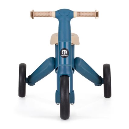 PETITE&MARS - 4-in-1 Kids' Tricycle DRIFT Ocean Blue